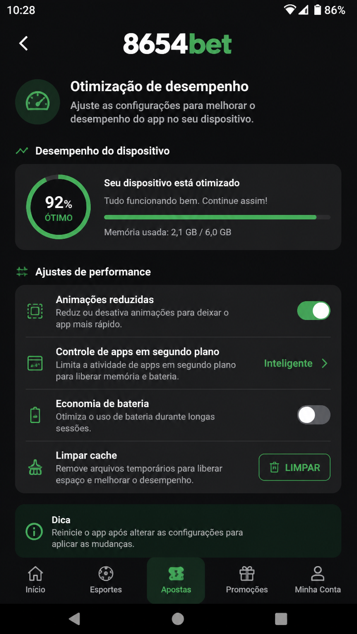 8654bet screenshot