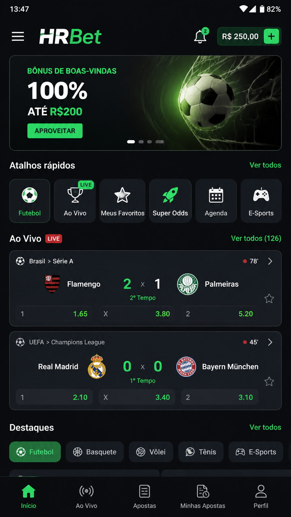 HRBet screenshot