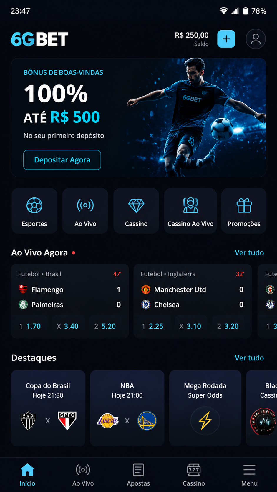 6gbet screenshot
