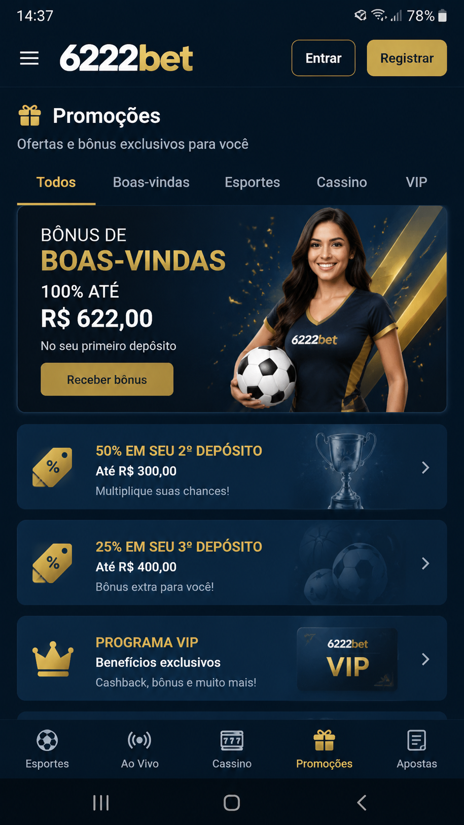 6222bet screenshot