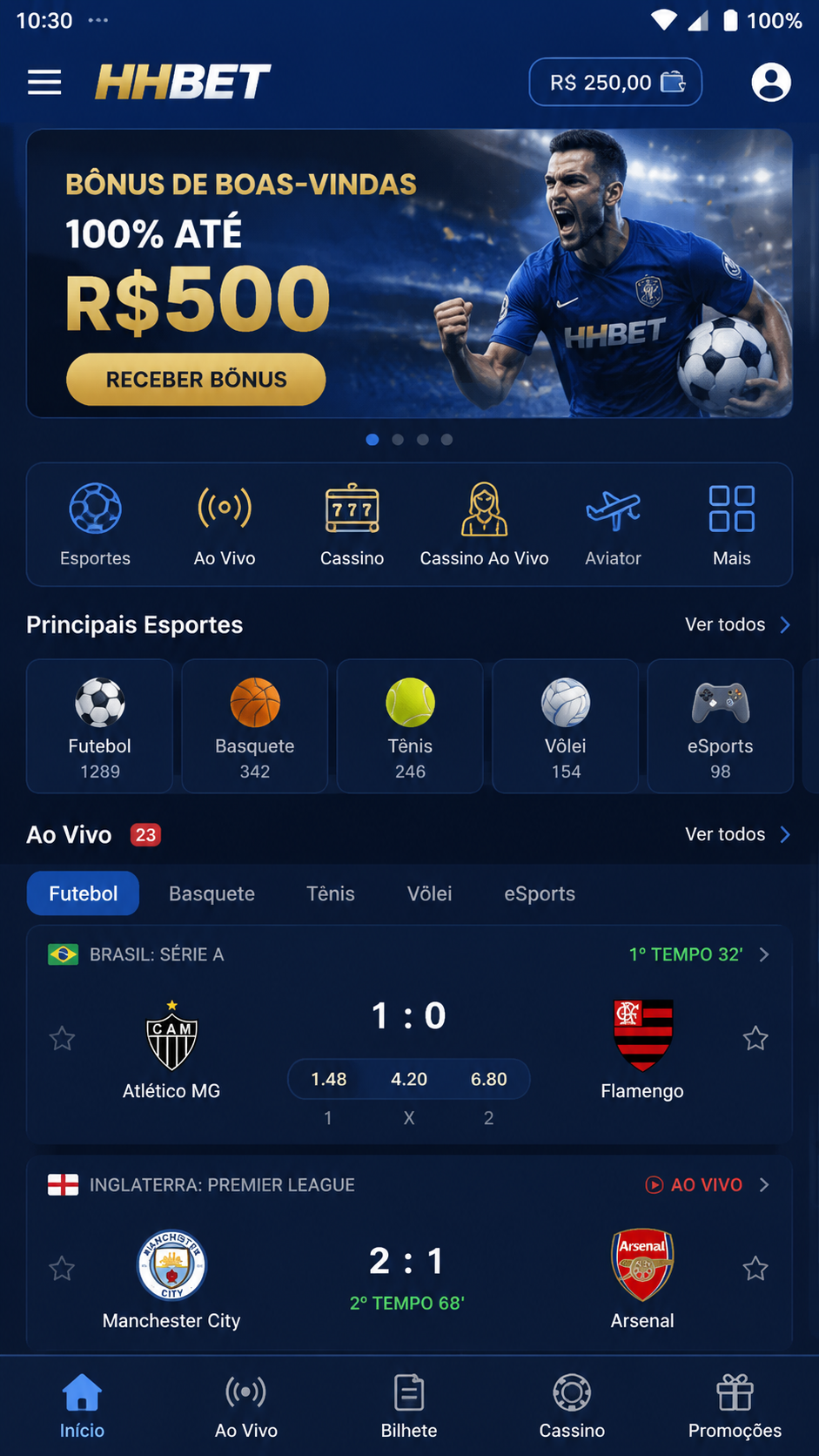 hhbet screenshot