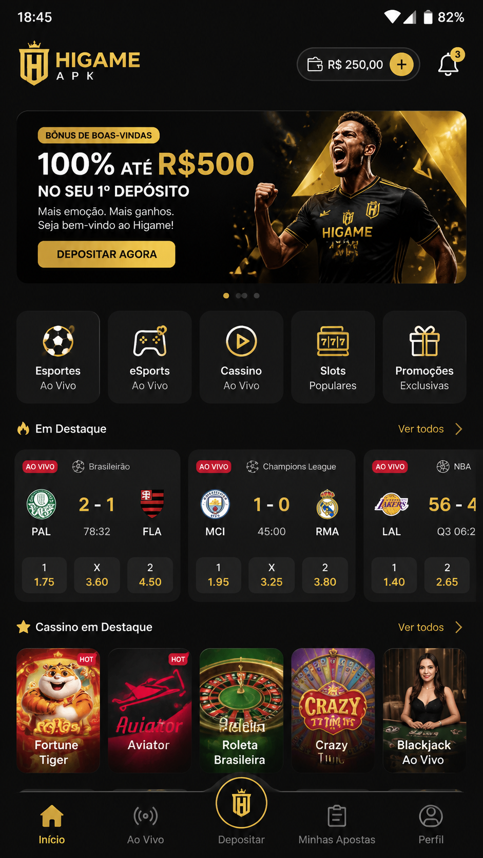 Higame screenshot