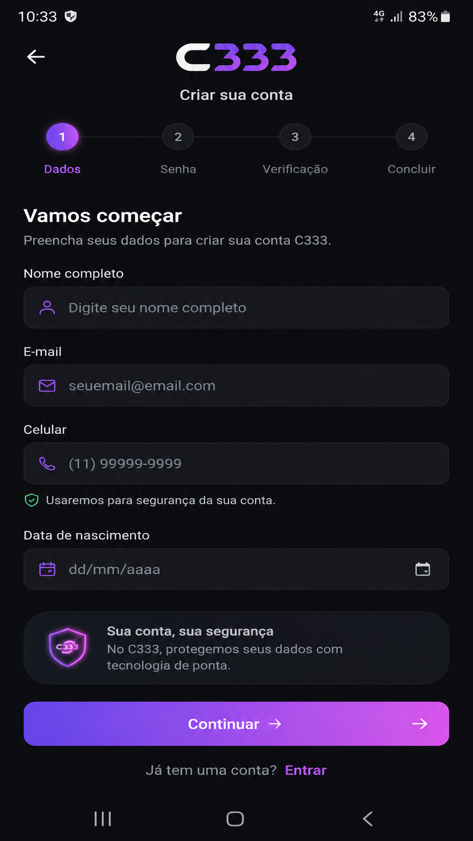 c333 screenshot