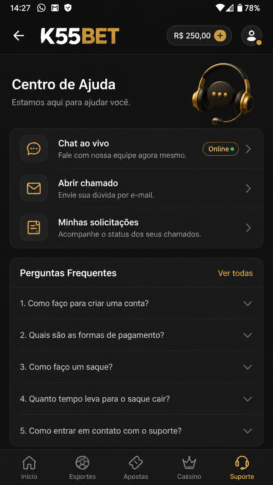 k55bet screenshot