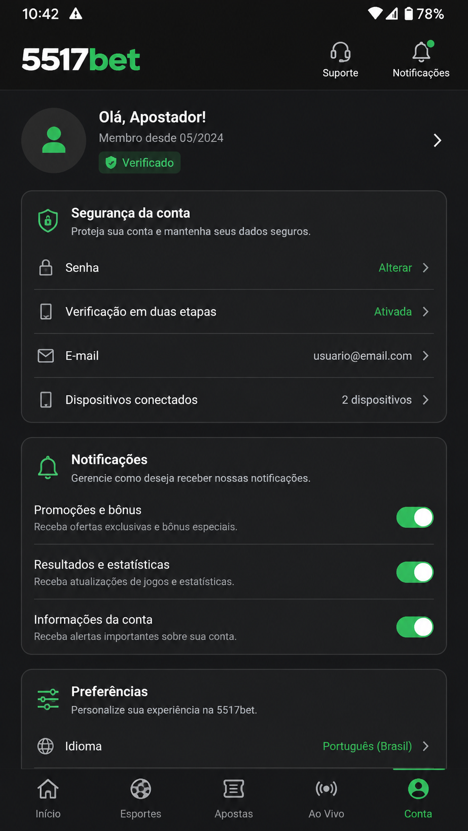 5517bet screenshot
