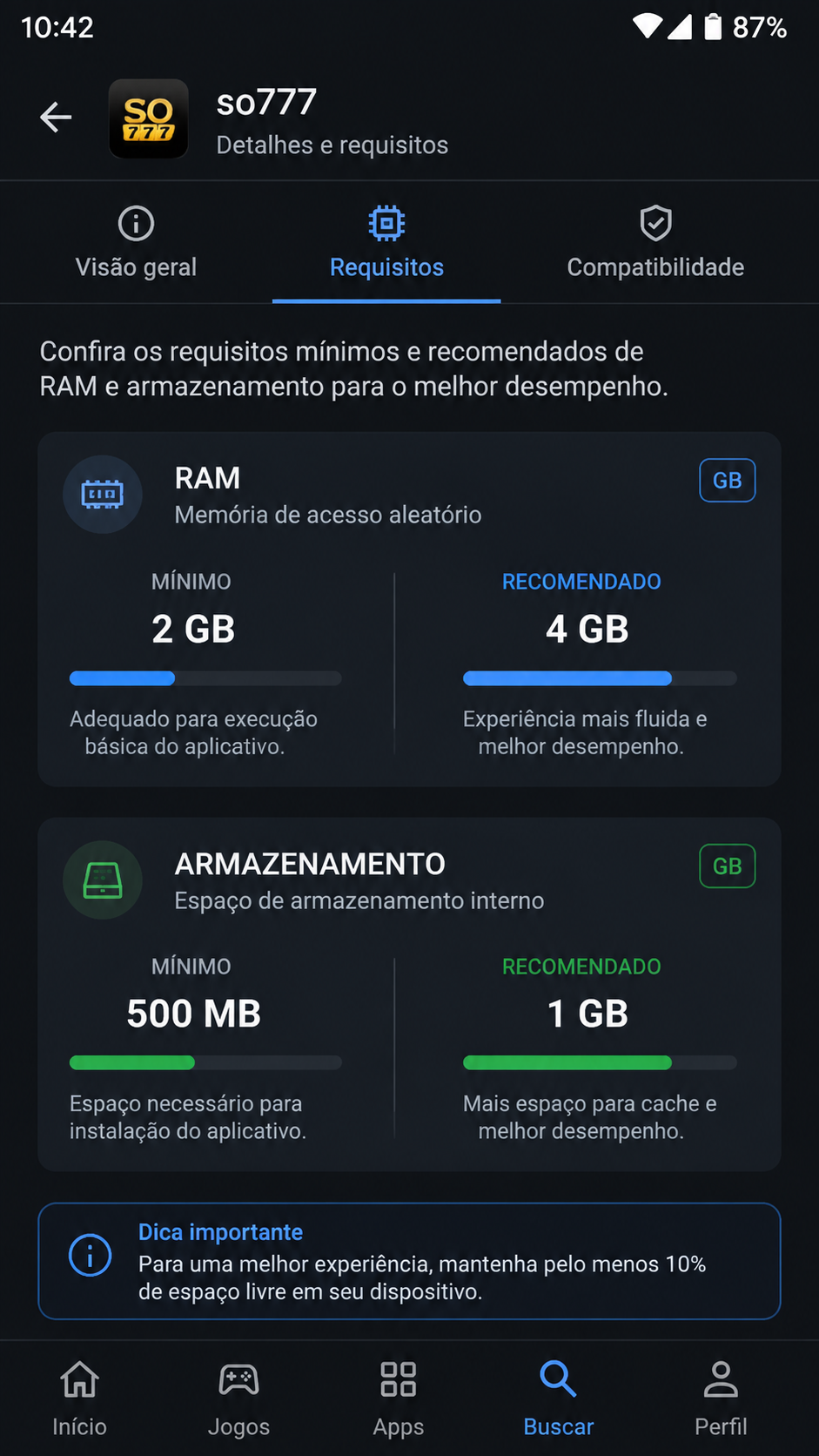 so777 screenshot