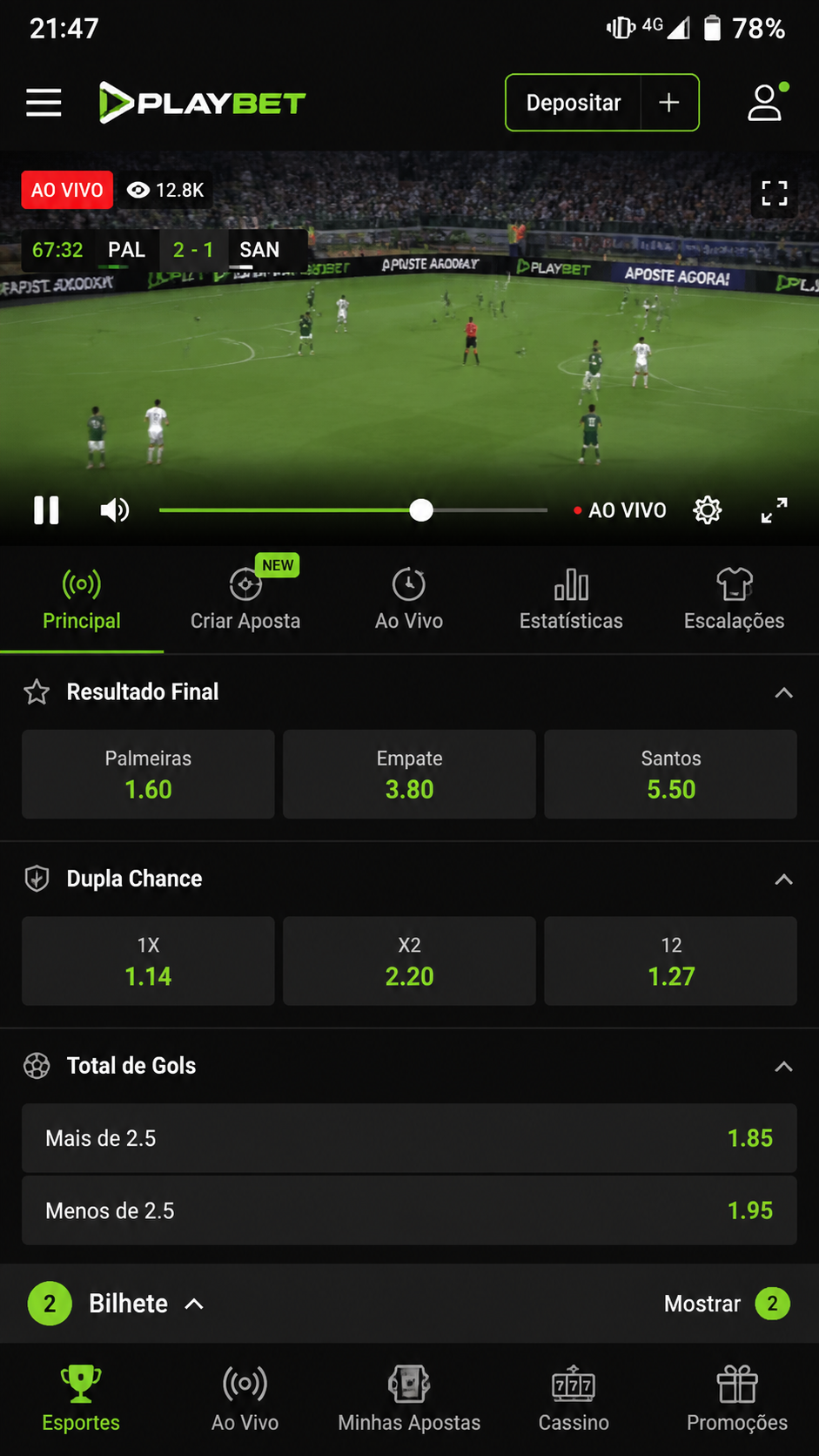 1555bet screenshot